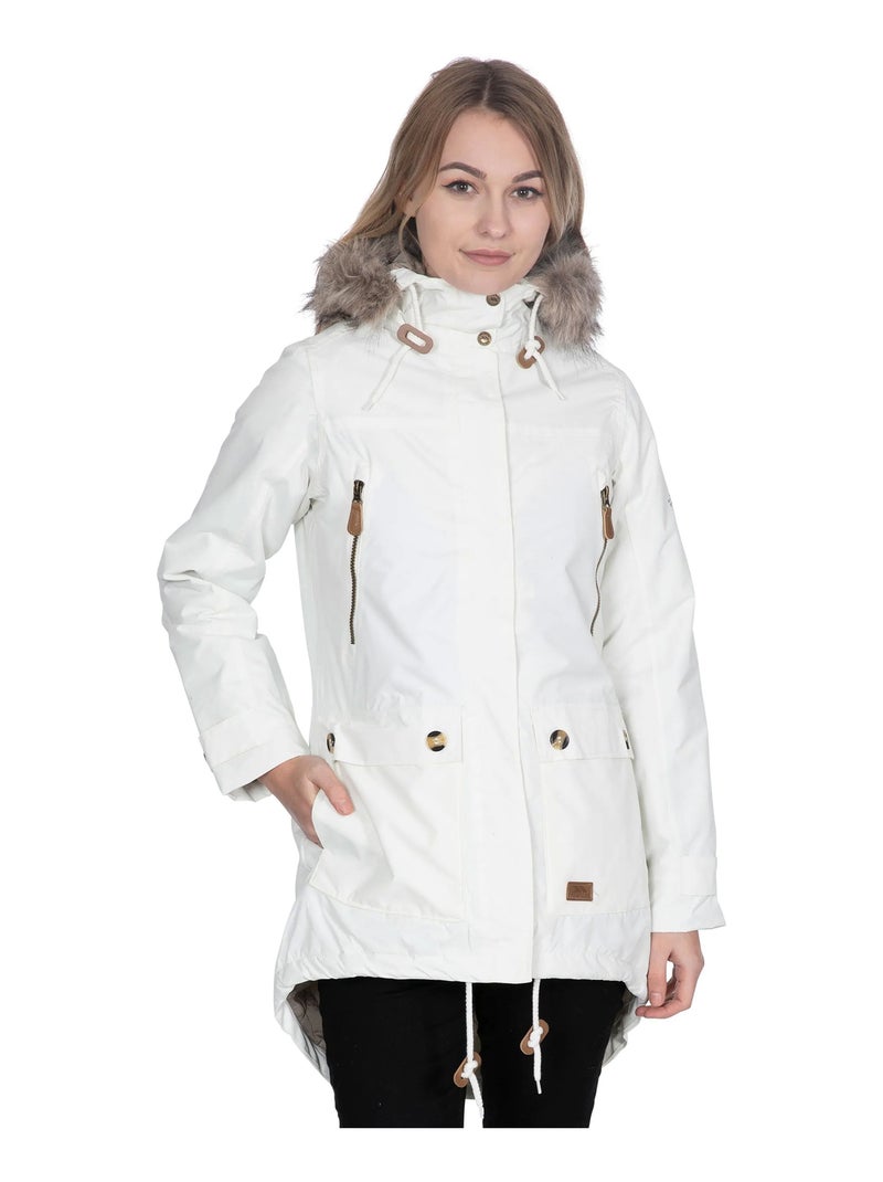 Trespass - Parka CLEA Blanc - Kiabi