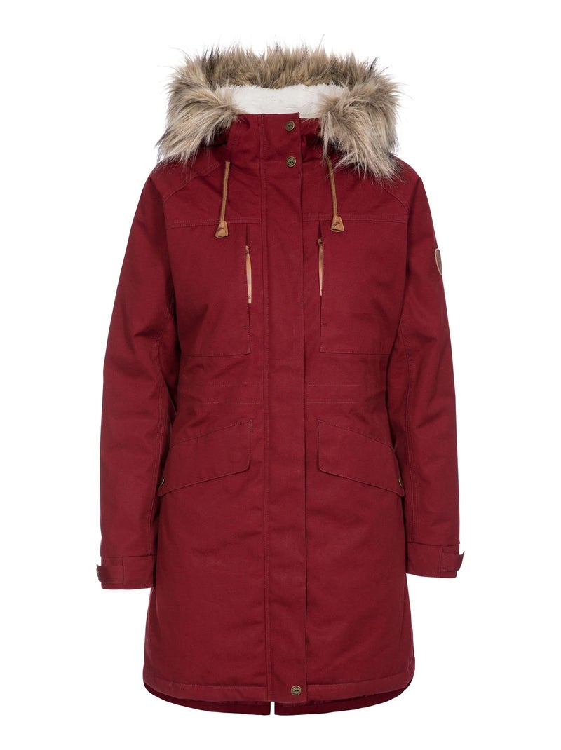 Trespass - Parka FAÇaHFUL Bordeaux - Kiabi
