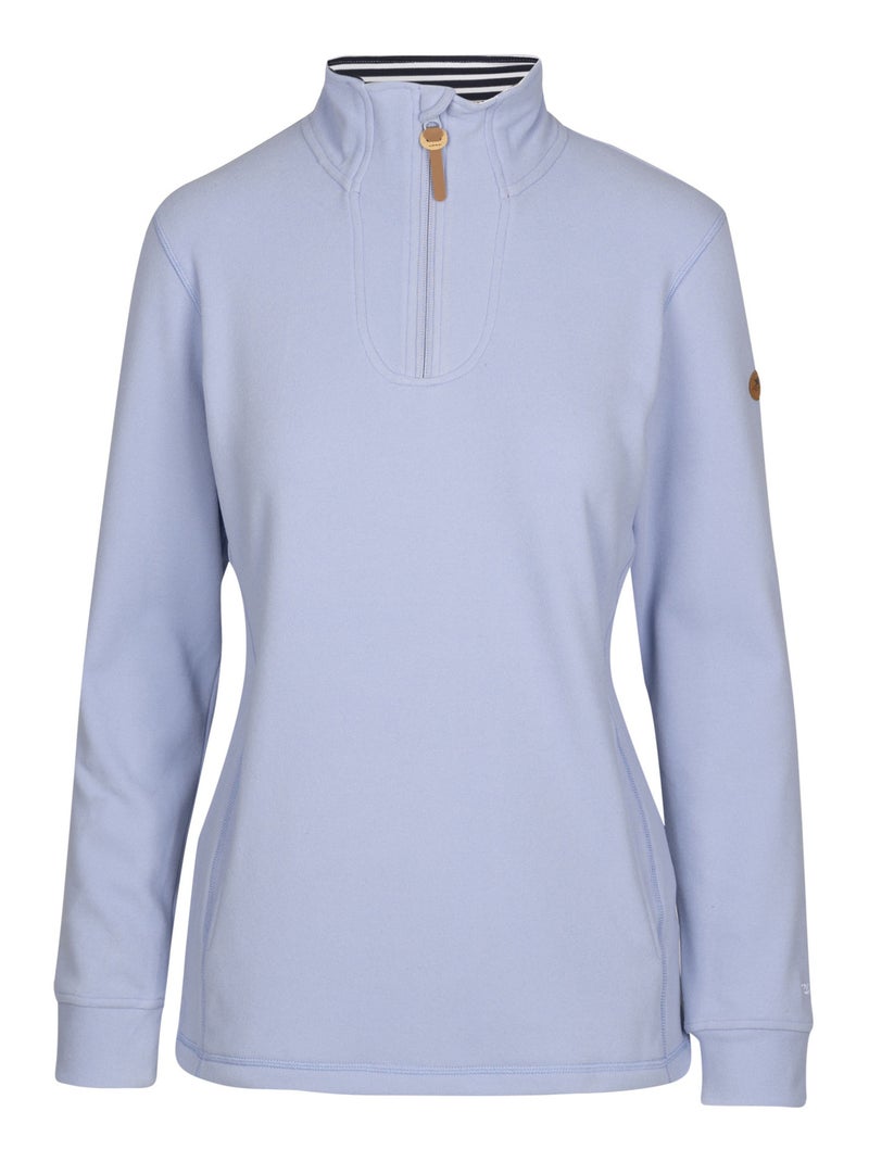 Trespass - Polaire BIG HEART Bleu ardoise - Kiabi