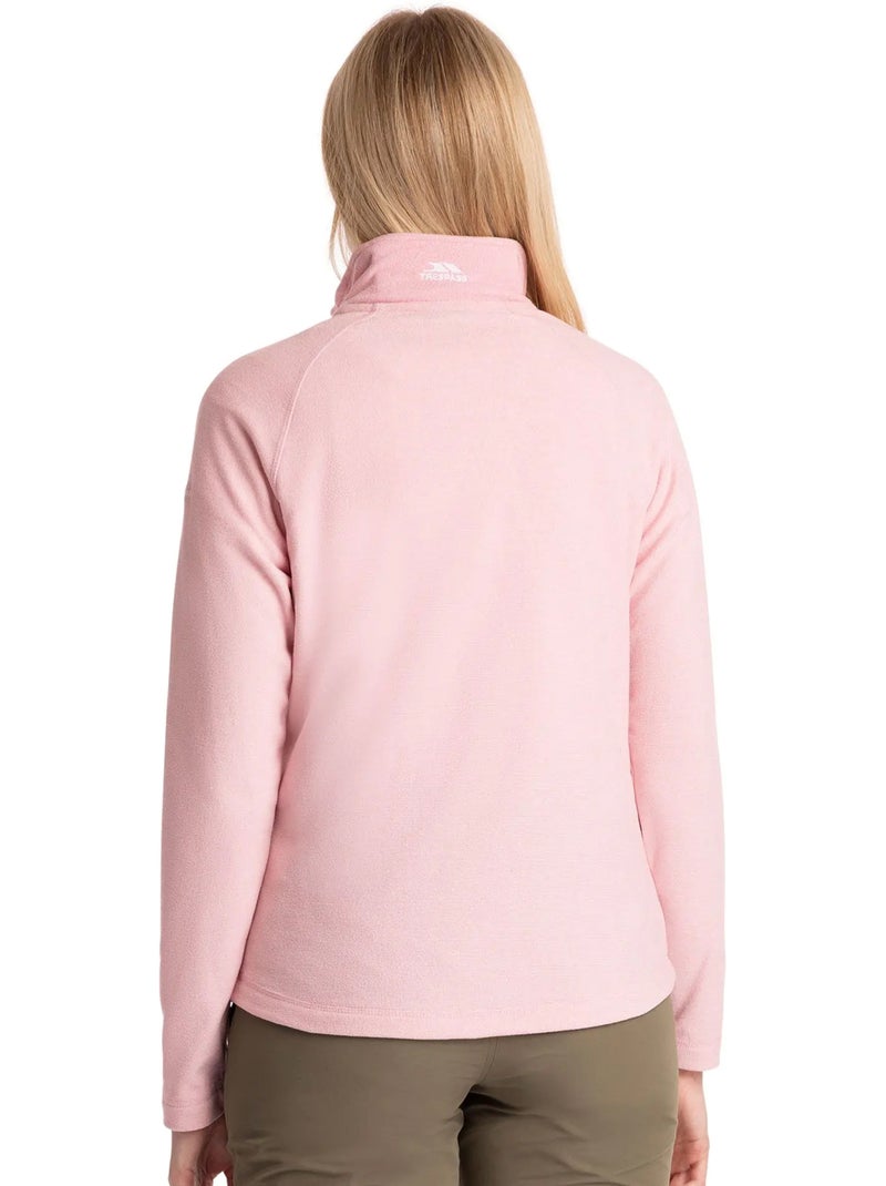 Trespass - Polaire MEADOWS Gris froid/Rose - Kiabi