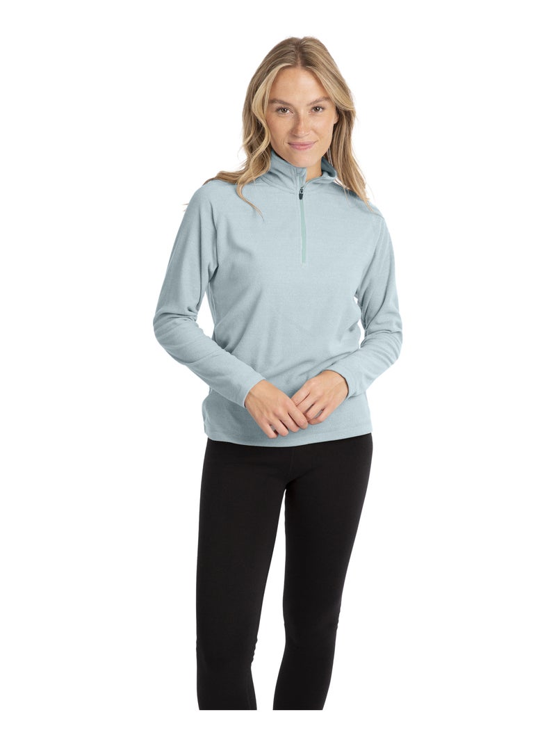 Trespass - Polaire MEADOWS Gris Vert - Kiabi