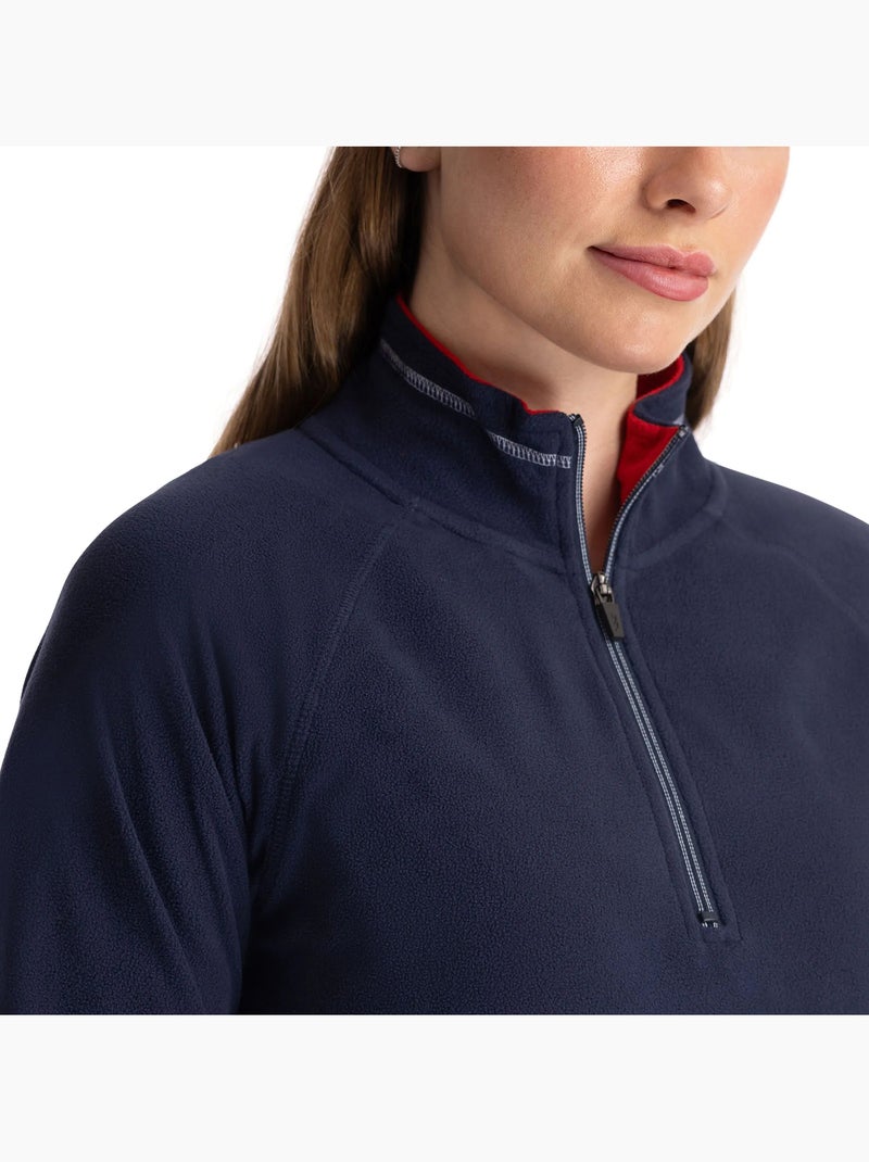 Trespass - Polaire SKYLAR Marine/Rouge - Kiabi