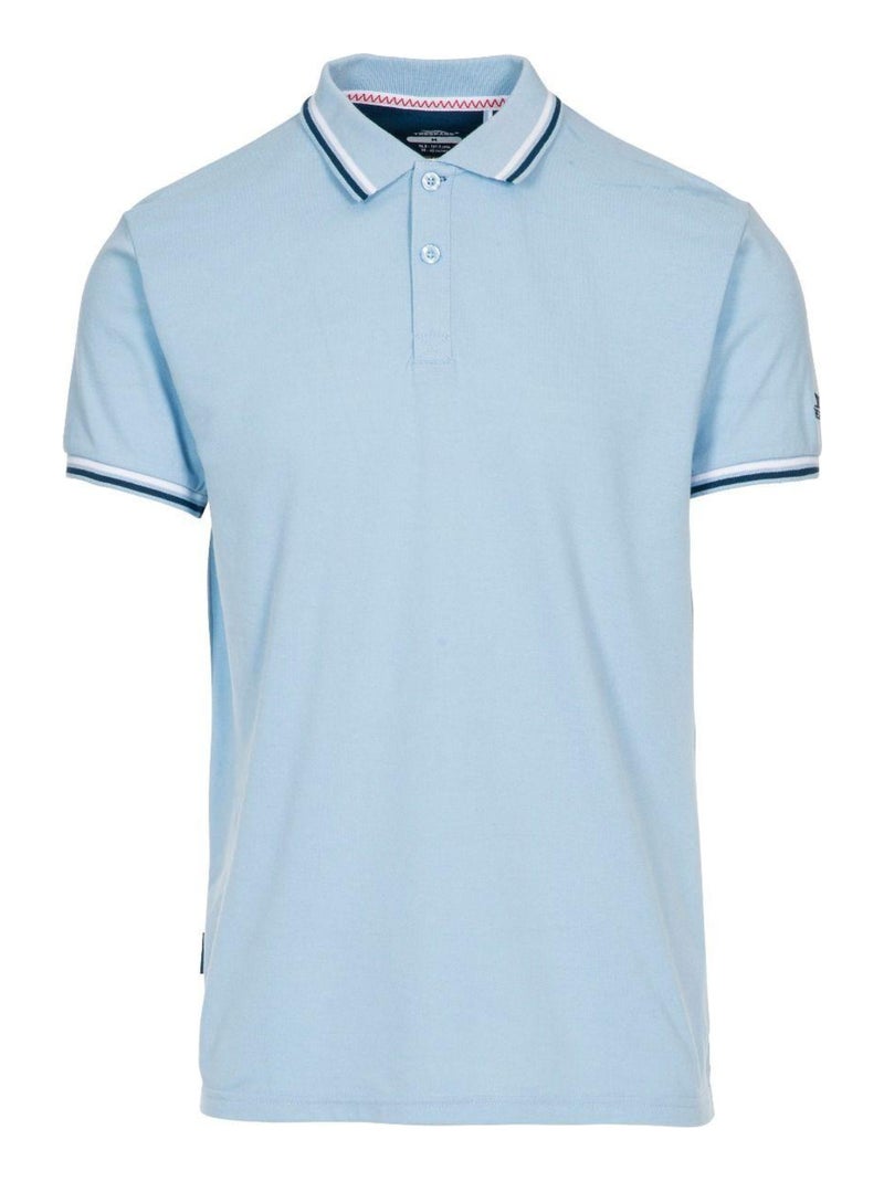 Trespass - Polo manches courtes POLOBROOK Bleu ciel - Kiabi