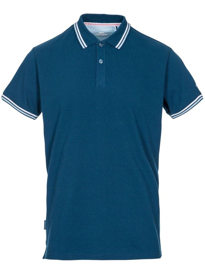 Trespass - Polo manches courtes POLOBROOK Bleu nuit - Kiabi