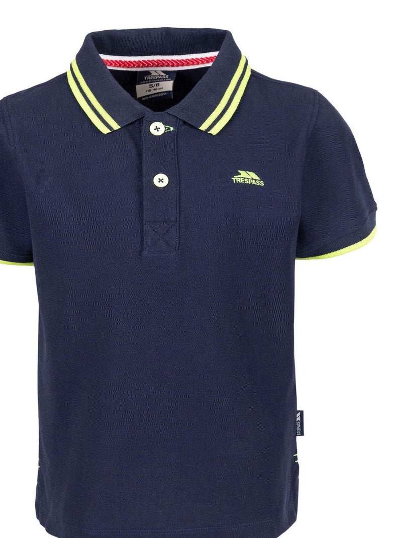 Trespass - Polo OUTLINE Bleu marine - Kiabi