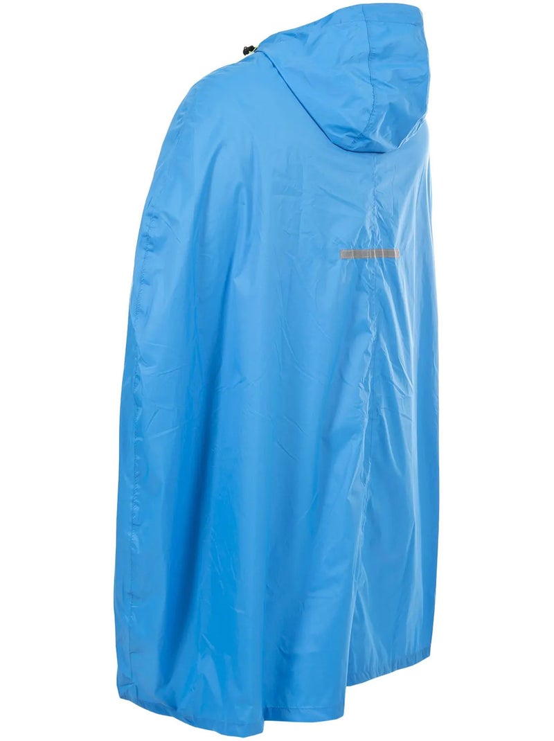 Trespass - Poncho imperméable pliable à capuche QIKPAC Bleu - Kiabi