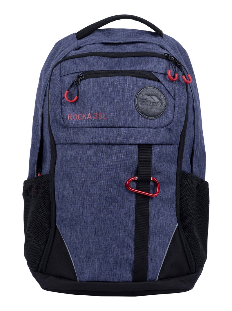 Sac à Dos Trespass 22L - Noir, Rembourré, Idéal Pour L'école Ou Les Randonnées Légères