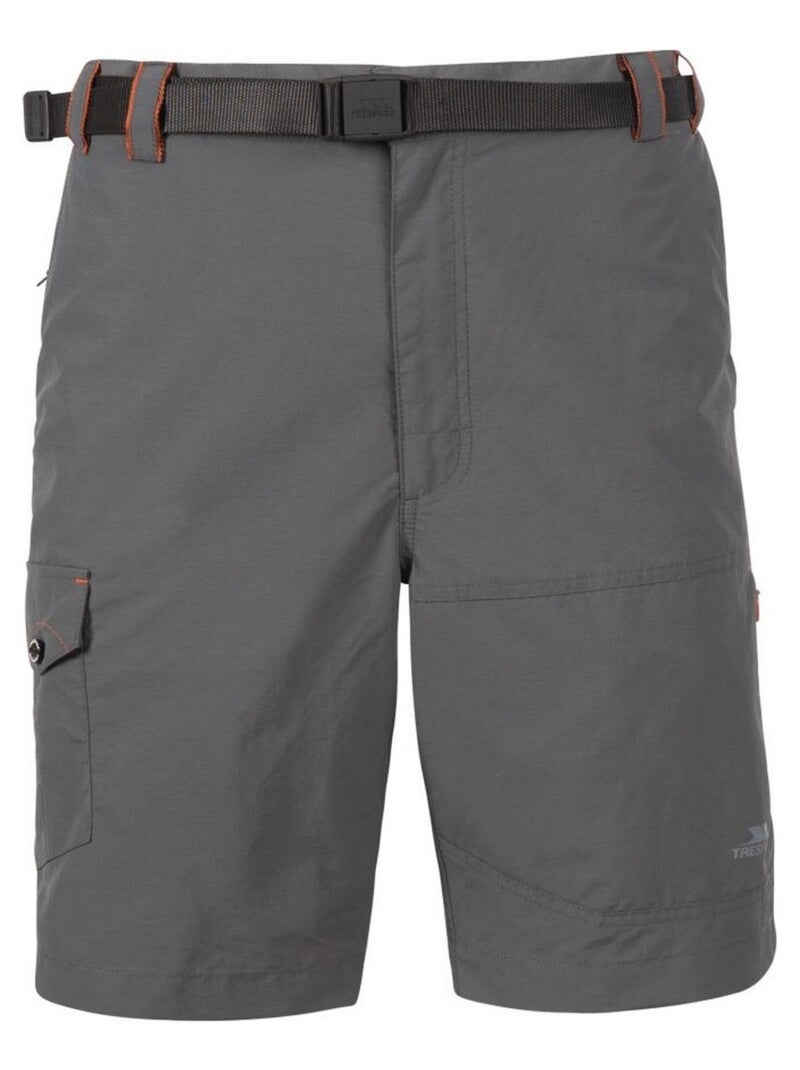 Trespass - Short cargo RATHKENNY Gris Noir - Kiabi