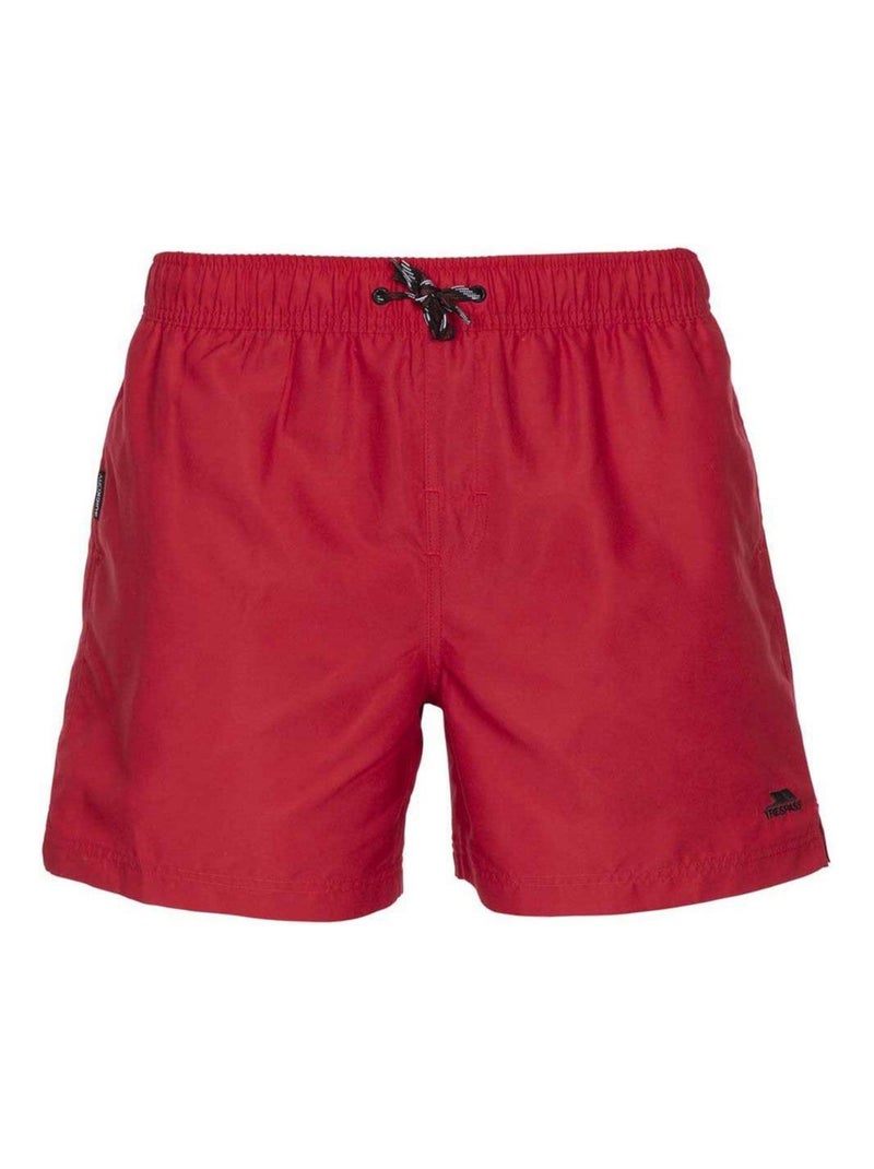 Trespass - Short de bain SANDSEND Rouge - Kiabi