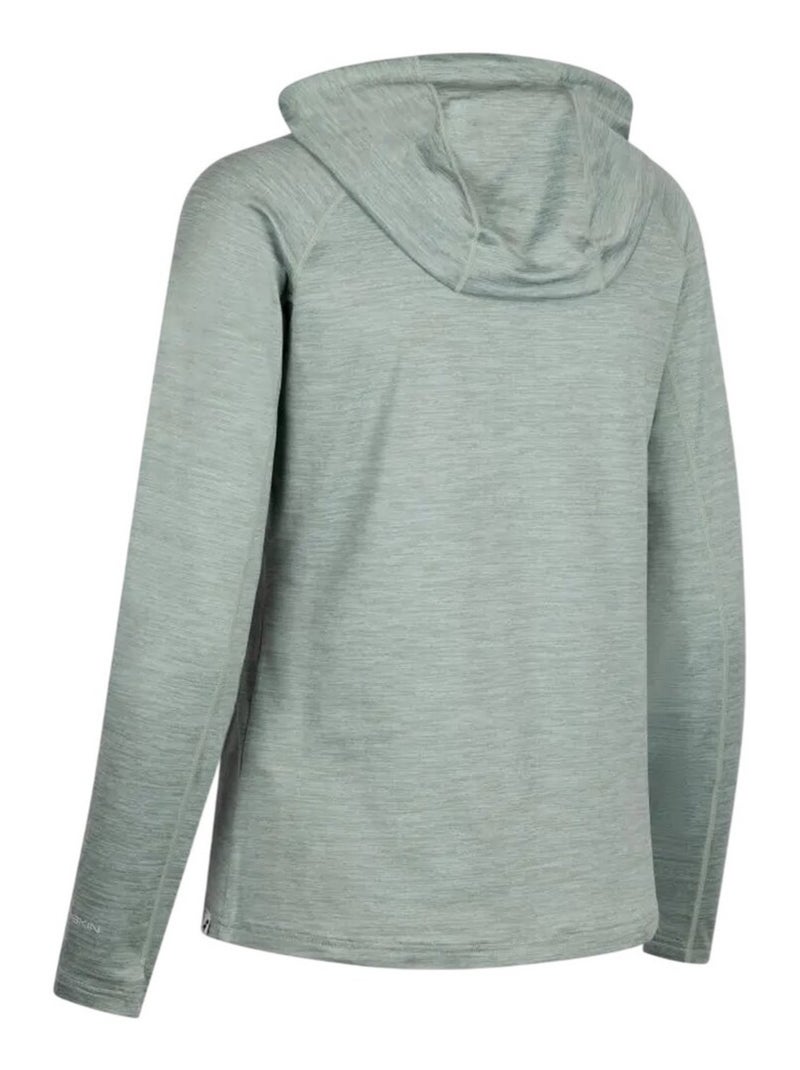 Trespass - Sweat à capuche HATTIE Gris Vert - Kiabi