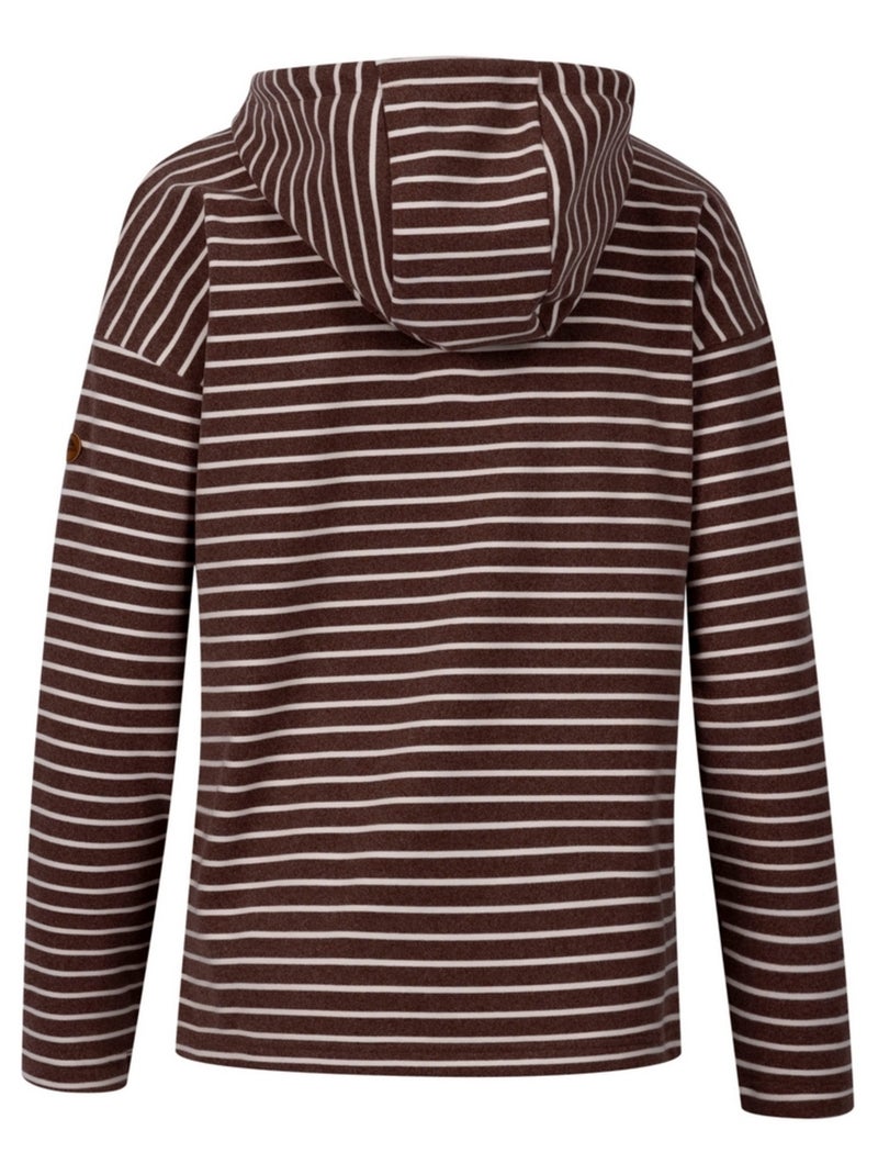 Trespass - Sweat à capuche SOFTLY Marron chocolat - Kiabi