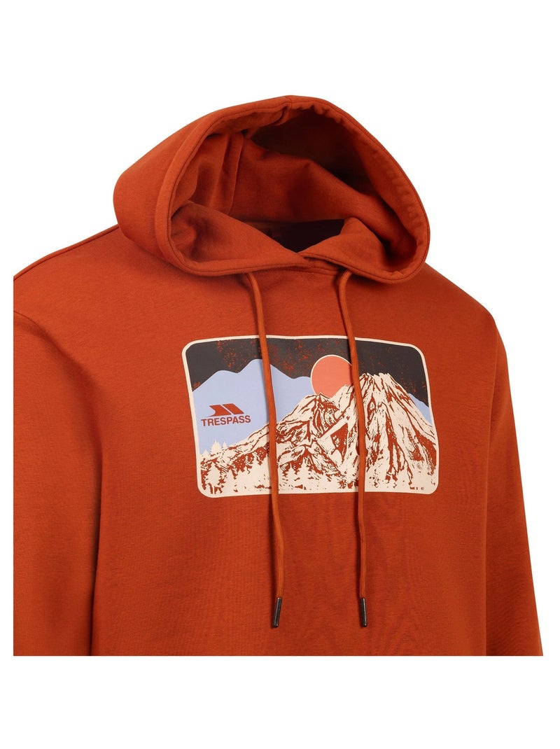 Trespass - Sweat à capuche style montagne NORTON Orange - Kiabi