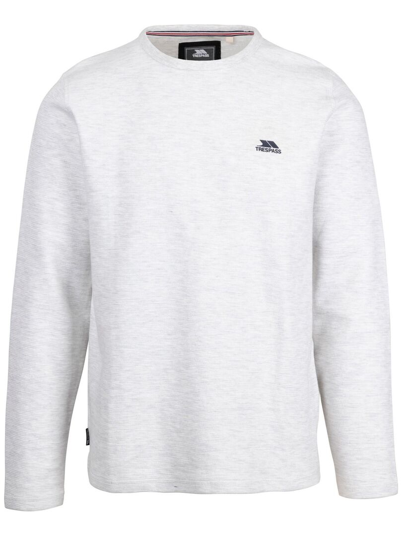 Trespass - Sweat CALVERLEY Blanc nacré - Kiabi