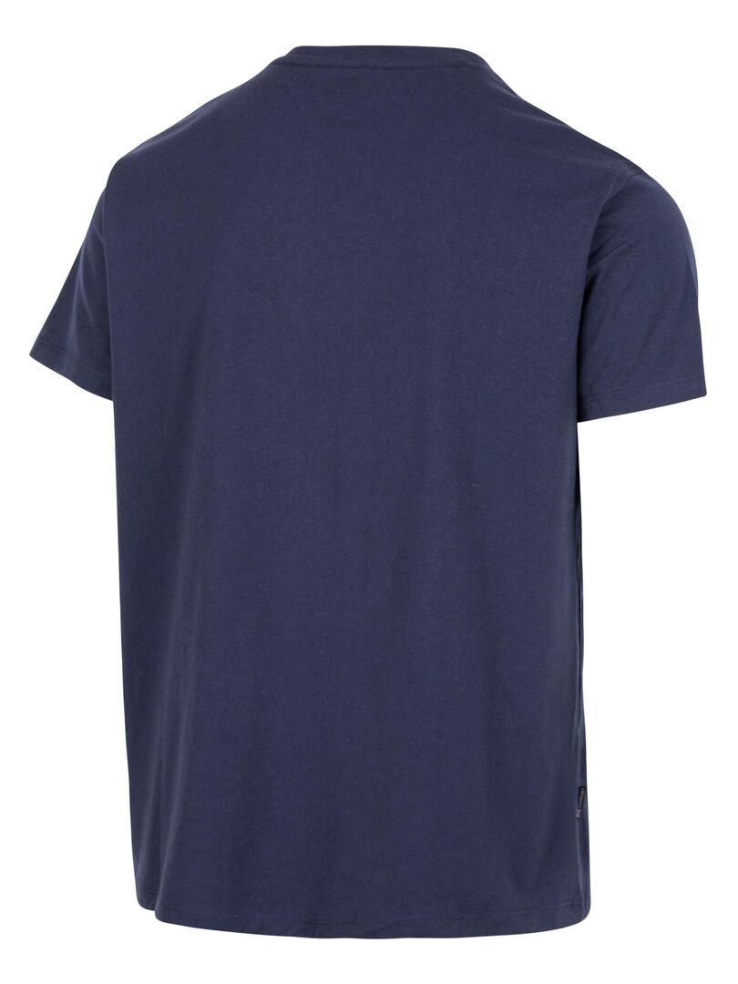 armani | tshirt col v bleu marine | collection 2019