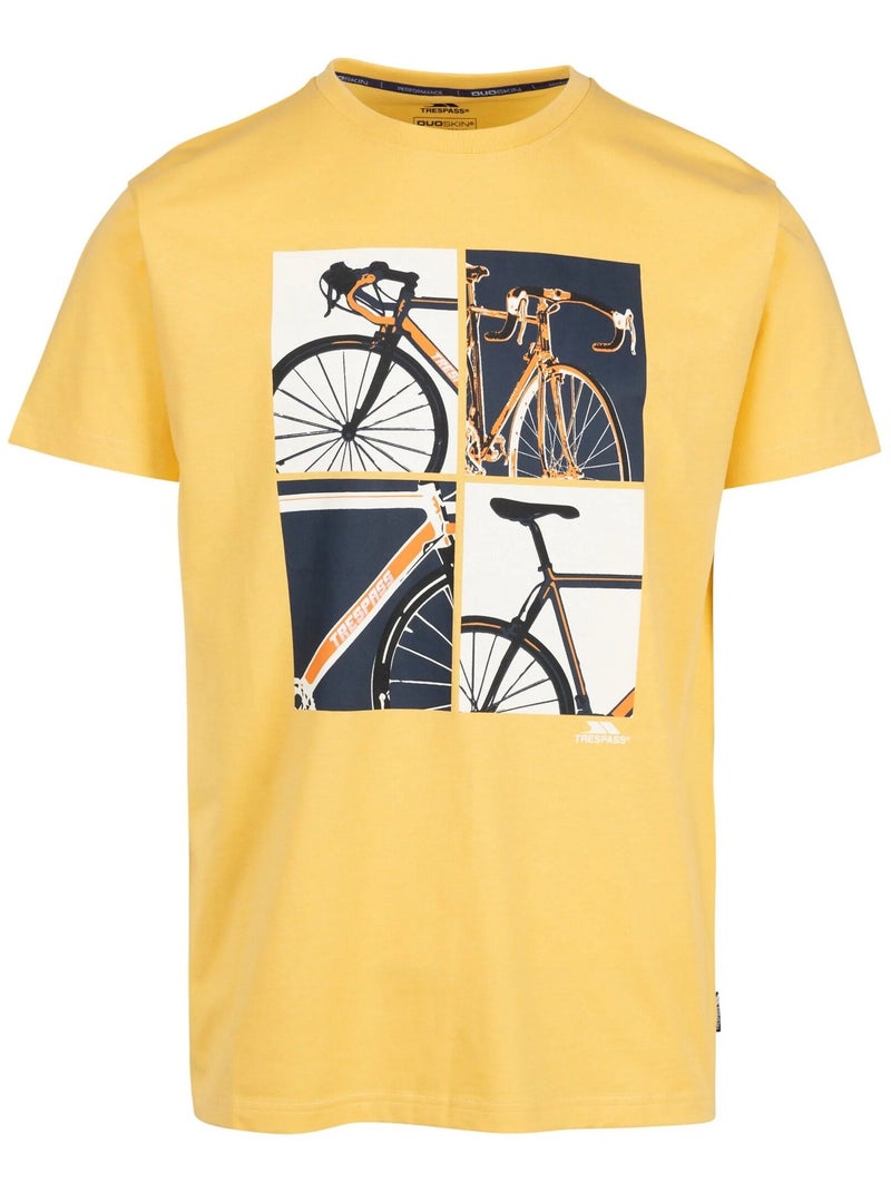 Trespass - T-shirt CHOWDER Jaune pâle - Kiabi