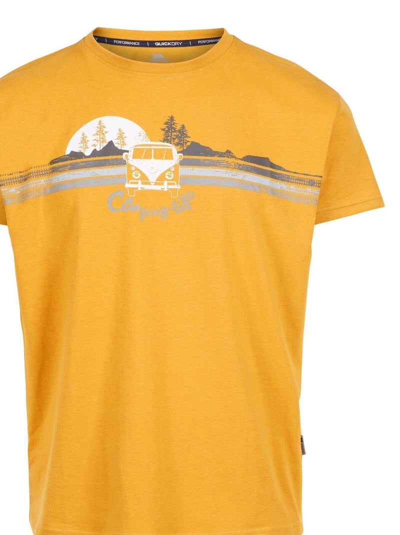 Trespass - T-shirt CROMER Jaune foncé - Kiabi