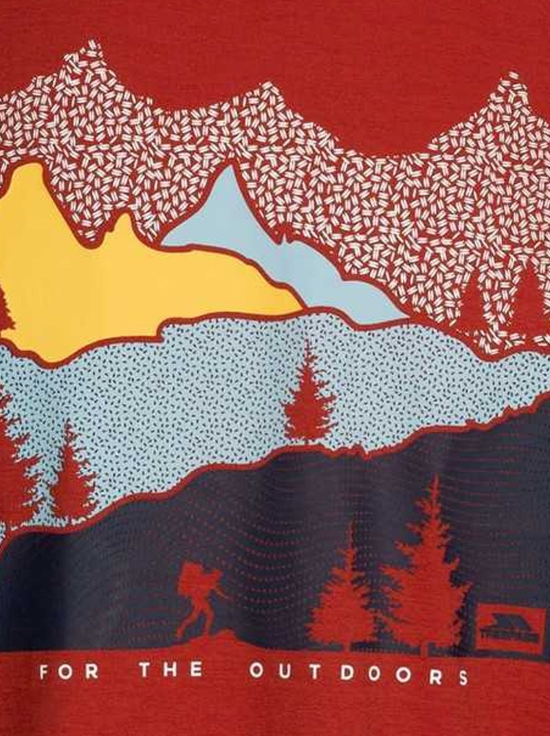 Trespass - T-shirt DANUB Rouge foncé - Kiabi