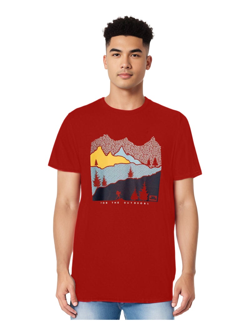Trespass - T-shirt DANUB Rouge foncé - Kiabi