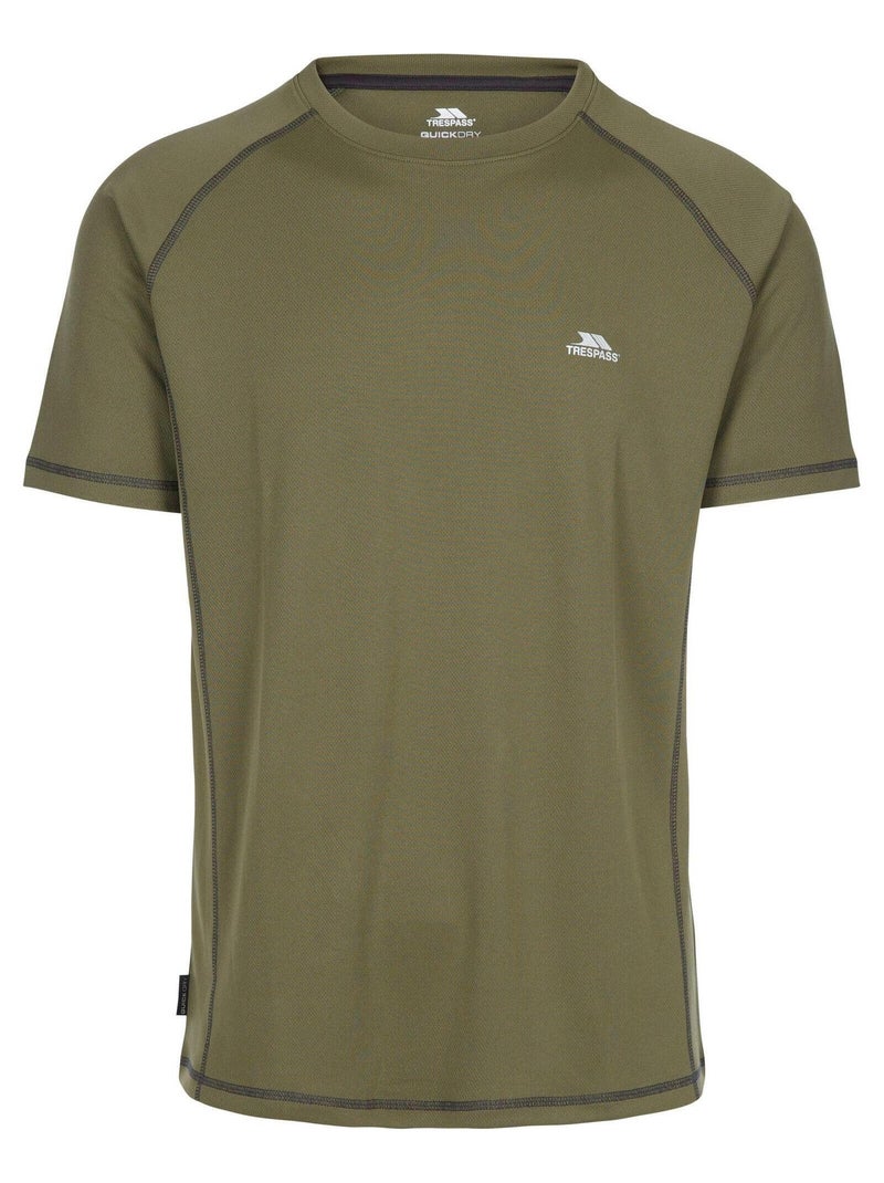 Trespass - T-shirt de sport ALBERT Vert kaki - Kiabi
