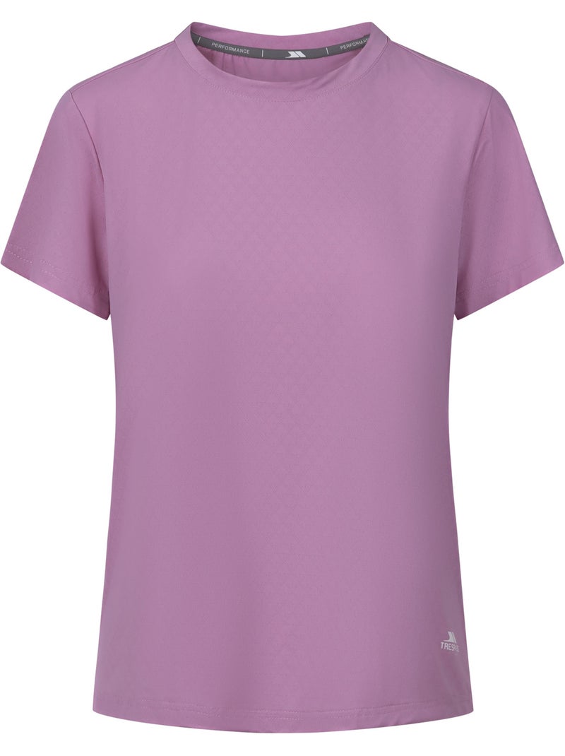 Trespass - T-shirt de sport ARIELLE Gris froid/Rose - Kiabi