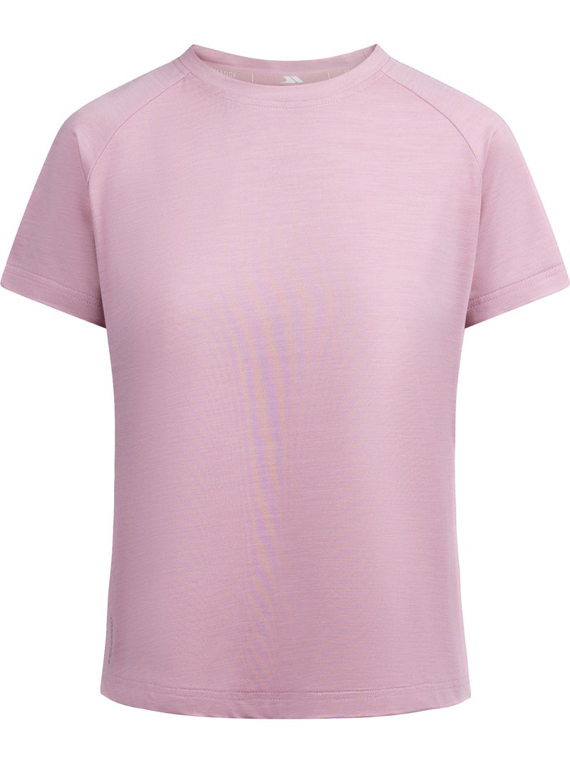 Trespass - T-shirt de sport CEITHIR Gris froid/Rose - Kiabi
