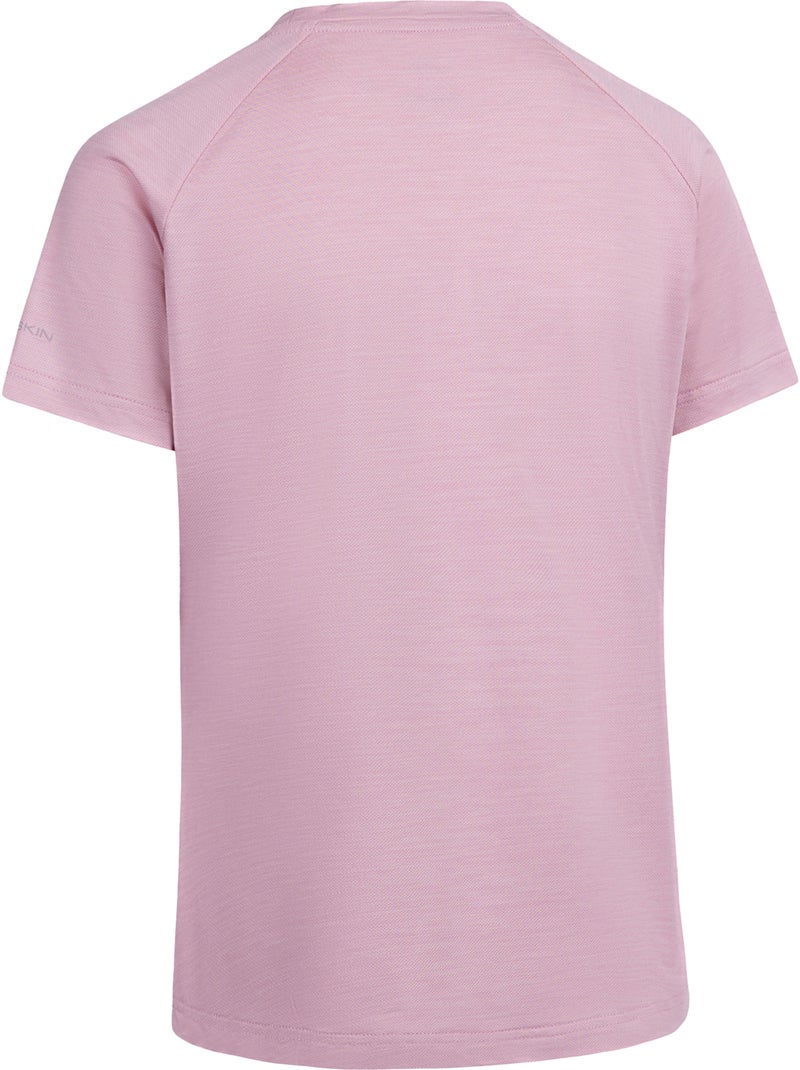 Trespass - T-shirt de sport CEITHIR Gris froid/Rose - Kiabi