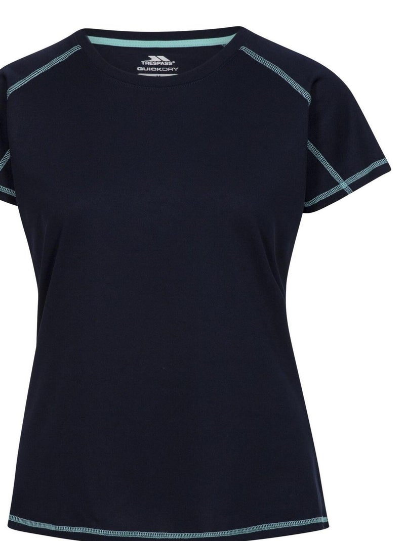 Trespass - T-Shirt de sport VIKTORIA Bleu marine - Kiabi