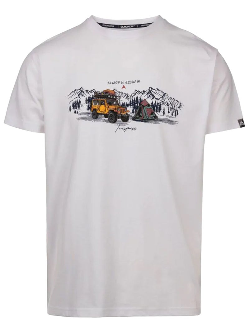 Trespass - T-shirt HORTON Blanc - Kiabi