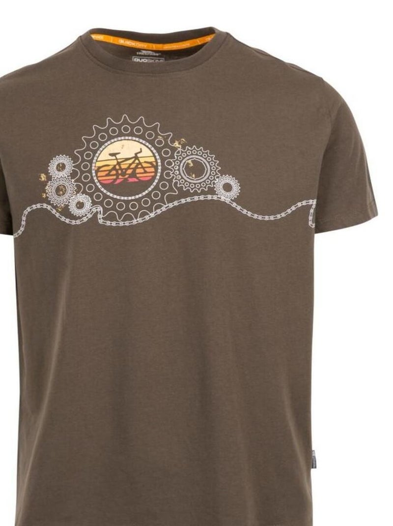 Trespass - T-shirt LONGCLIFF Vert kaki - Kiabi