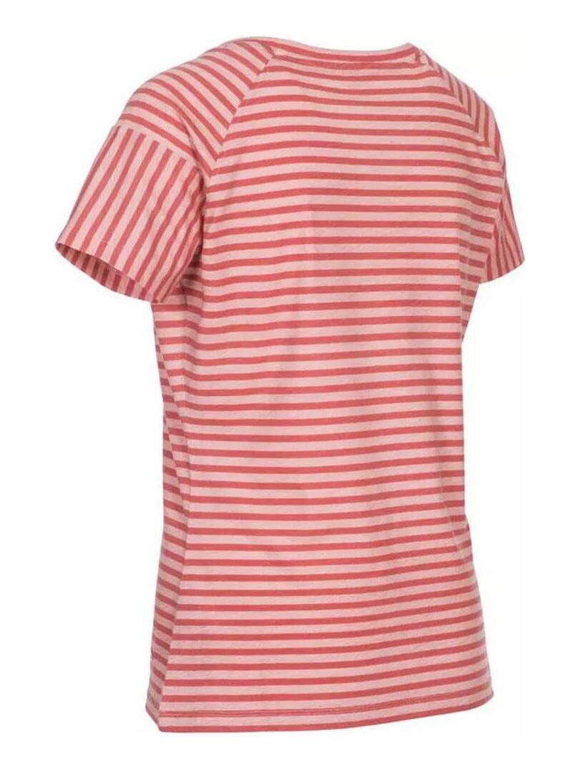 T-shirt Homme Trespass Rouge – Taille L, Imprimé Graphique, Manches Courtes