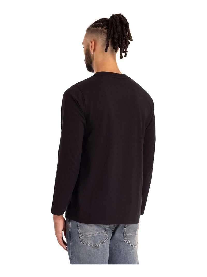 Trespass - T-shirt manches longues décontracté ZEPLIN Noir - Kiabi