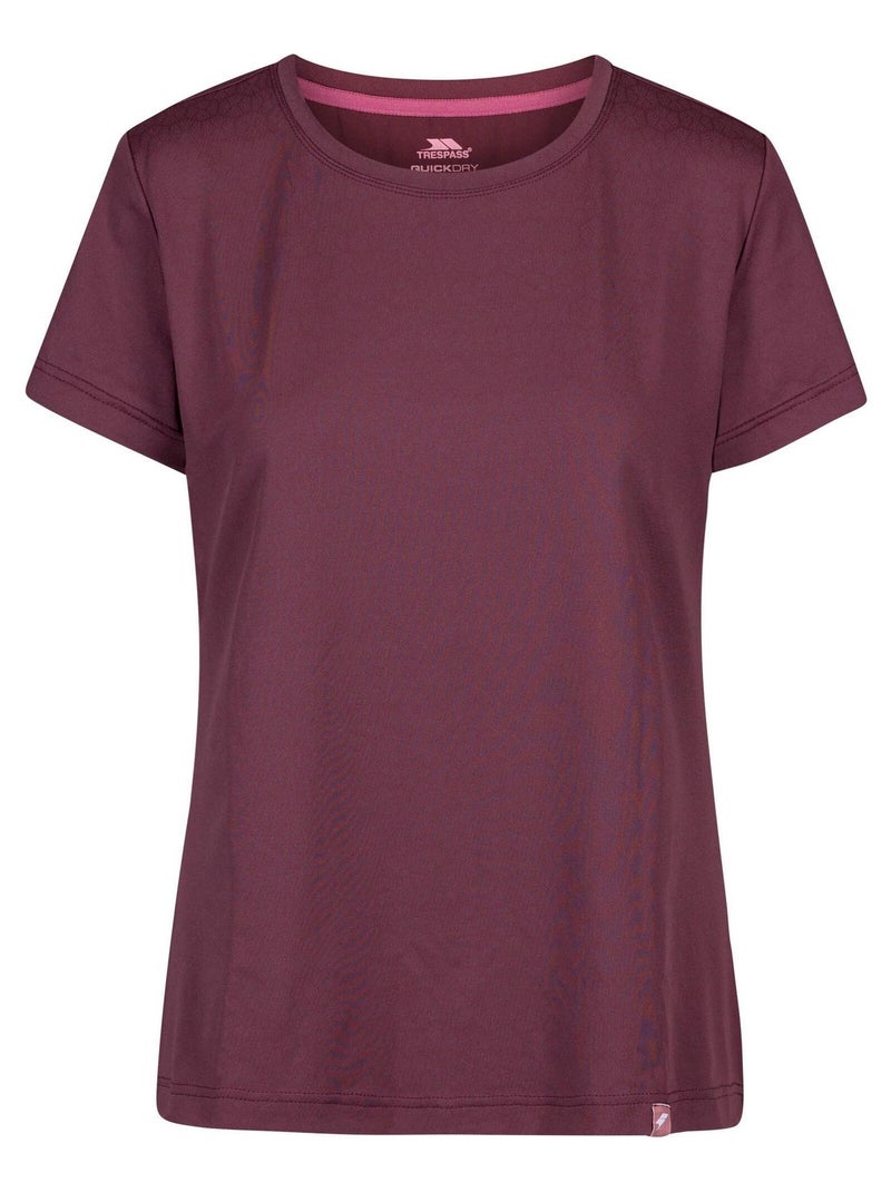 Trespass - T-shirt MERCY Rouge brique - Kiabi