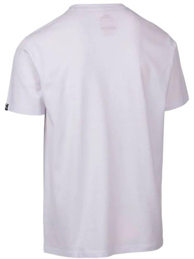 Trespass - T-shirt motifs montagne et camping-car THELON Blanc Blanc - Kiabi