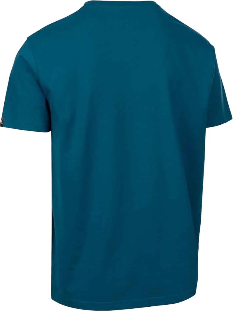 Trespass - T-shirt motif/style campagne ZAMA Bleu lagon - Kiabi