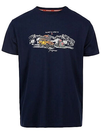 T-shirt motif/style camping horton - trespass