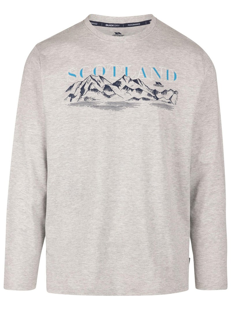 Trespass - T-shirt PARAL Gris chiné - Kiabi