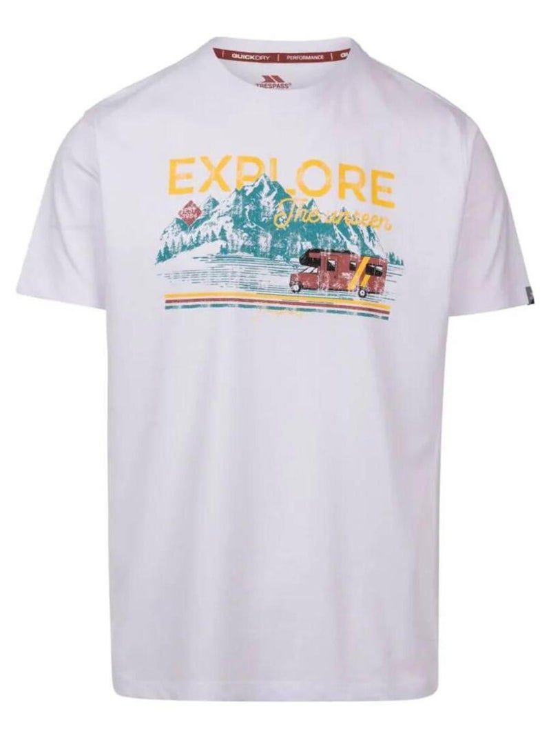 Trespass - T-shirt THELON Blanc - Kiabi