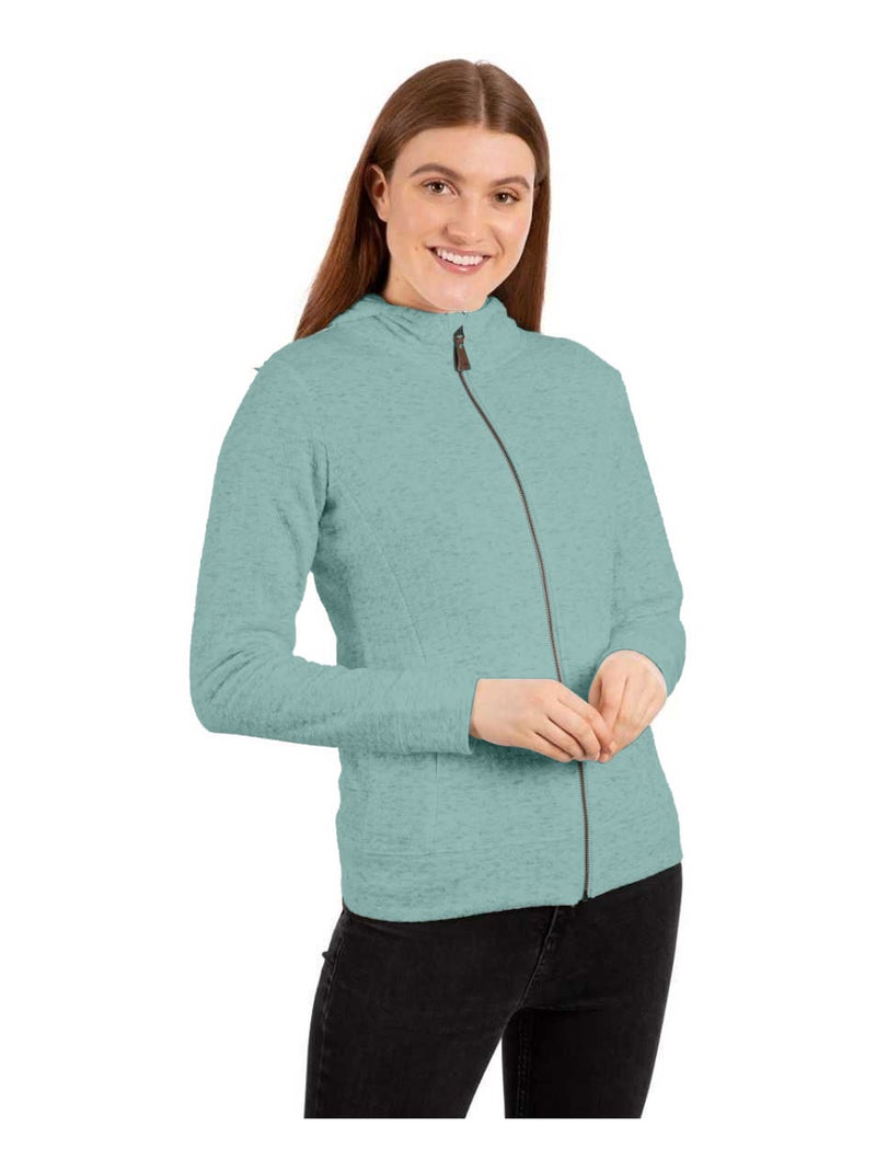 Trespass - Veste à capuche WINNIE Gris Vert - Kiabi