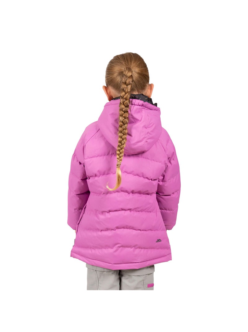 Veste Tiffy Trespass Pour Fille - Avec Capuche Amovible, Poches Zippées Et Cordon De Serrage à L'ourlet