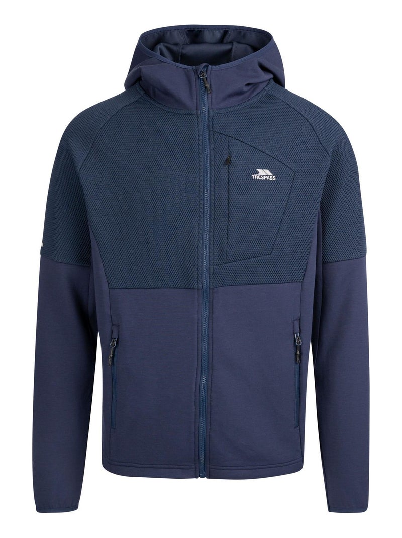 Trespass - Veste de sport à capuche BANI Bleu marine - Kiabi