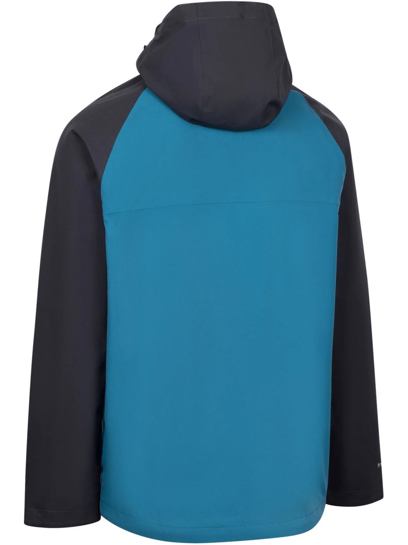 Trespass - Veste d'extérieur à capuche FALA Bleu lagon - Kiabi