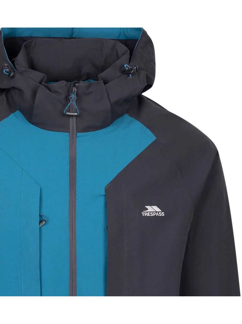 Trespass - Veste d'extérieur à capuche FALA Bleu lagon - Kiabi