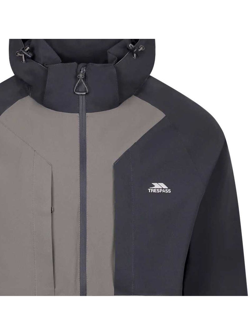 Trespass - Veste d'extérieur à capuche FALA Gris - Kiabi