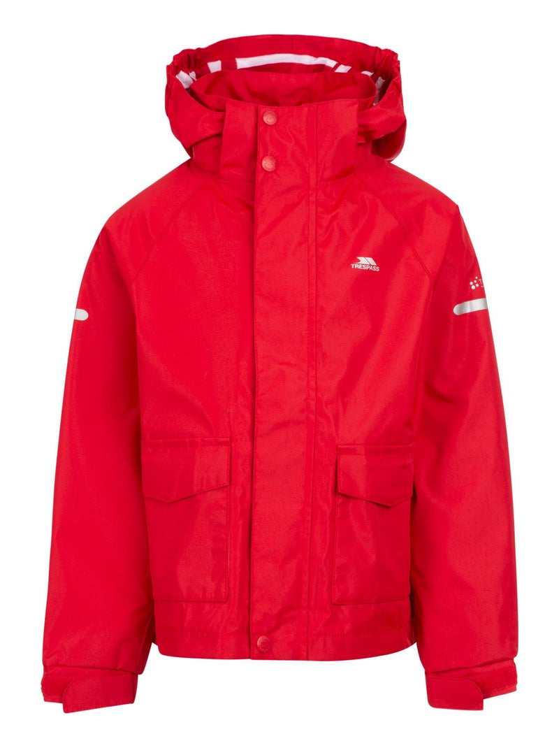 Trespass - Veste imperméable BLUSTER Rouge - Kiabi