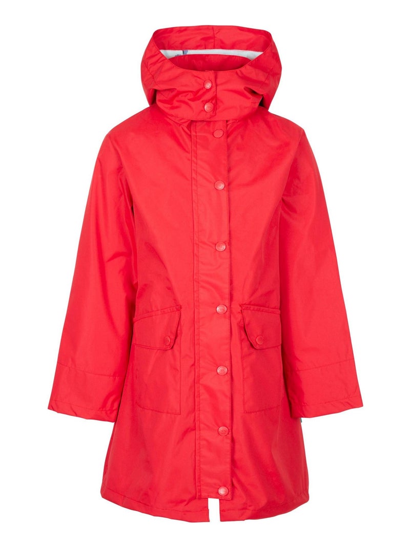 Trespass - Veste imperméable DRIZZLING Rouge - Kiabi