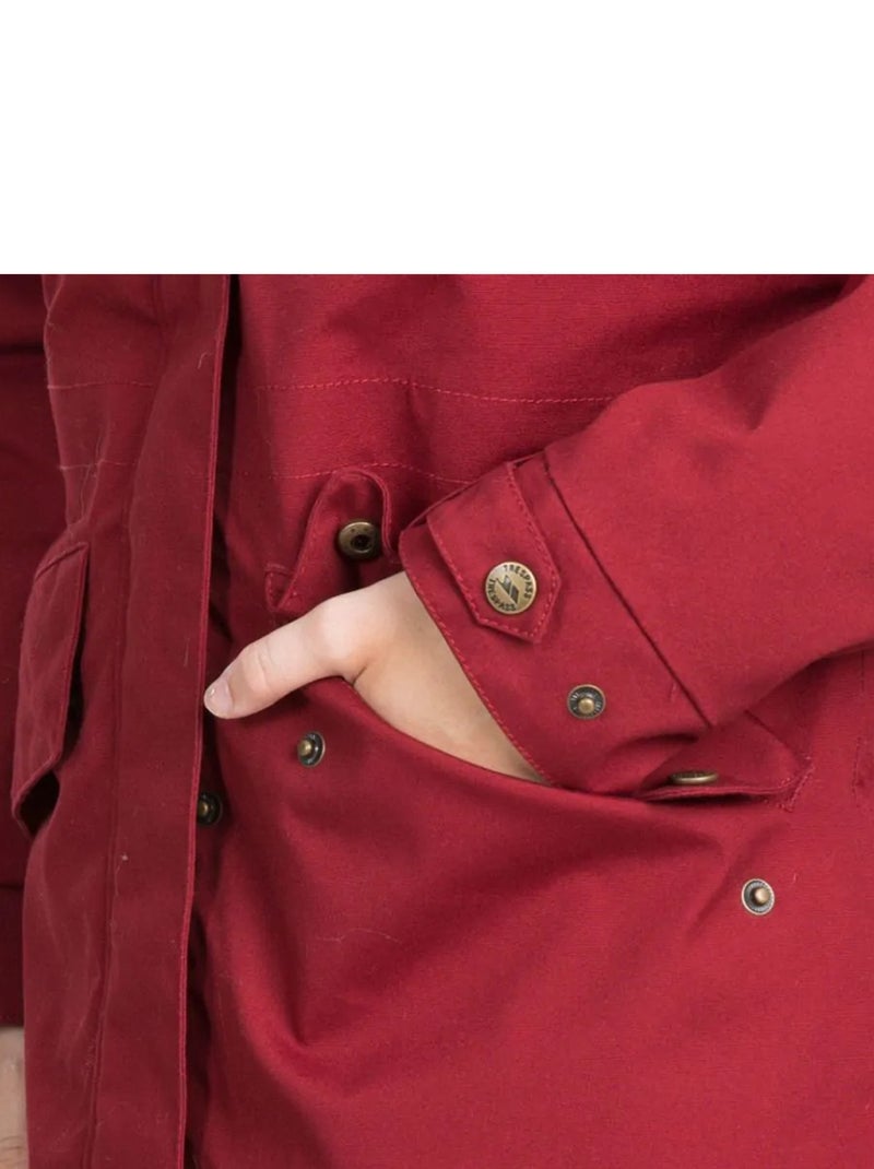 Trespass - Veste imperméable FAITHFUL Bordeaux - Kiabi