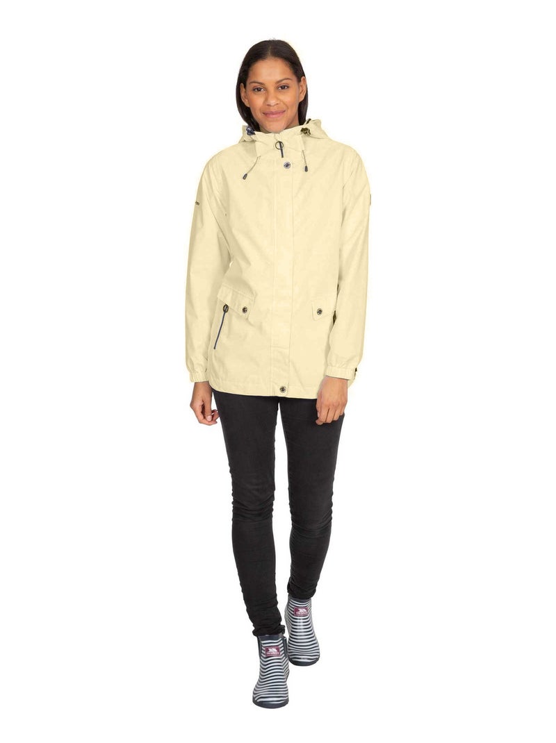 Trespass - Veste imperméable FLOURISH Jaune pâle - Kiabi