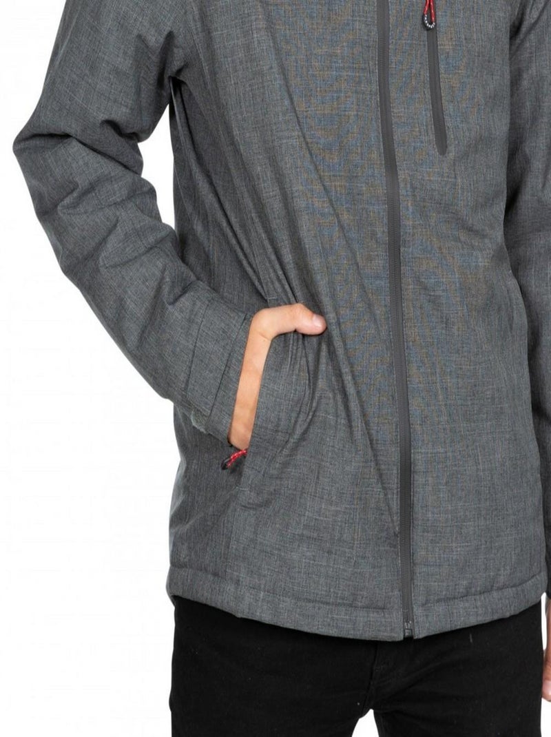 Trespass - Veste imperméable FYFINN Gris foncé - Kiabi