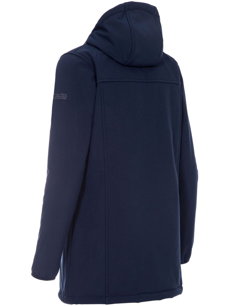 Trespass - Veste imperméable longue KRISTEN Bleu marine - Kiabi