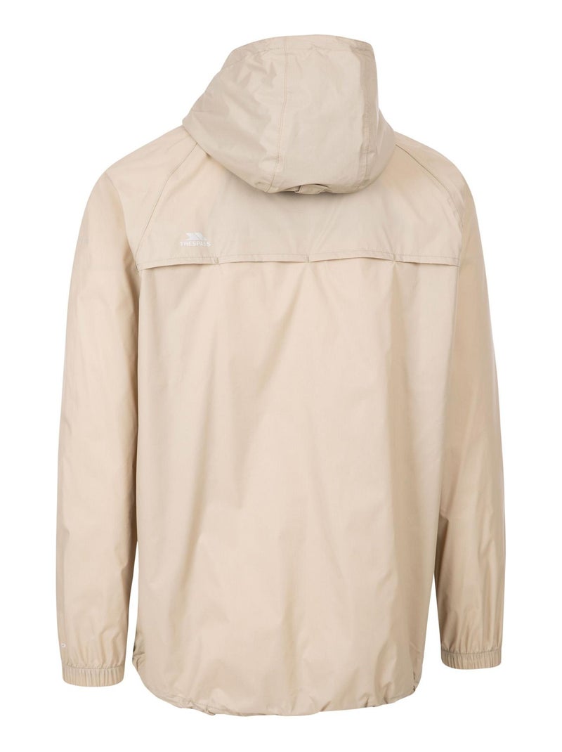 Trespass - Veste imperméable QIKPAC Beige - Kiabi